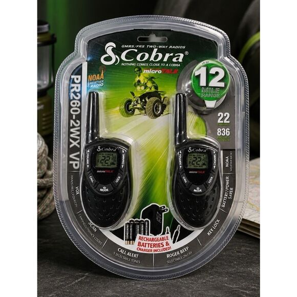 Other - COBRA PR260-2WX VP GMRS/FRS TWO-WAY RADIOS